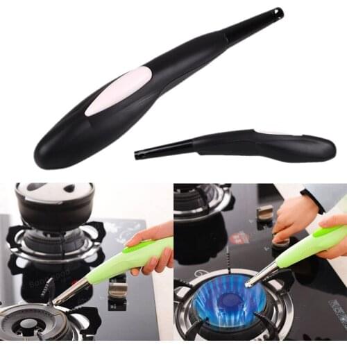 Outdoor Electric Lighter Pulse Igniter Ignition Gas Camping BBQ Cooker Kitchen Candle Long Lighters