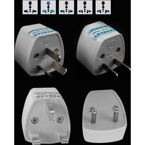 Universal World Travel Power Adapter Wall Charger Conversion Socket US UK EU AU Plug