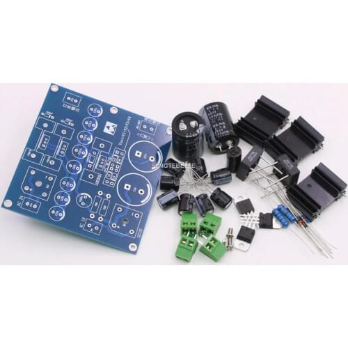 High Voltage DC Power Supply Kit 100V-380V 12V 6V For tube preamp
