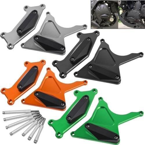 Engine Stator Clutch Cover Guard Crash Pad Slider Protector For KAWASAKI Ninja EX 650R 650 EX650 ER-6N ER-6F ER6N ER6F 2006-2016