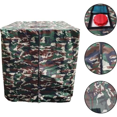 Water Tank Protective Cover 1000 Iiters IBC Container Waterproof And Dustproof Cover Sunscreen Oxford Cloth 800D Outdoor Tools