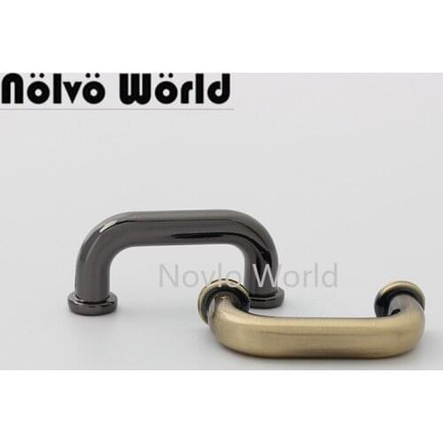 10-50 pieces 6 colors 21mm 22mm 7/8'' old silver metal u shape arch bridge for chains bag shoulderbag connector hanger