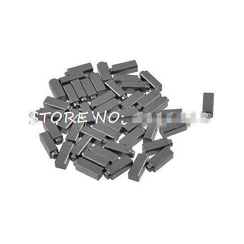 50x Household Appliances 5mm x 6mm x 16mm Electric Motor Carbon Brushes 5x6x16mm 0.2" x 0.23" x 0.67"(L*W*T)