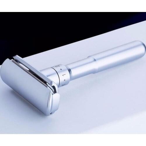 Double Edge Safety for Men, Zinc Alloy Classic Safety Beard Shaver