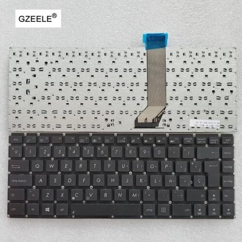 Spanish Laptop Keyboard for Asus X402C S400CB S400C X402 F402C S400 S400CA x402CA 0KNB0-410ARU00 black SP