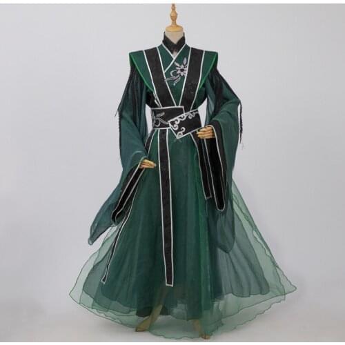 Chinese Hanfu Men Ancient Dynacty Childe Clothing Prince Cosplay Costume Stage Performance Wear Male Adult Hanfu Set DNV14198