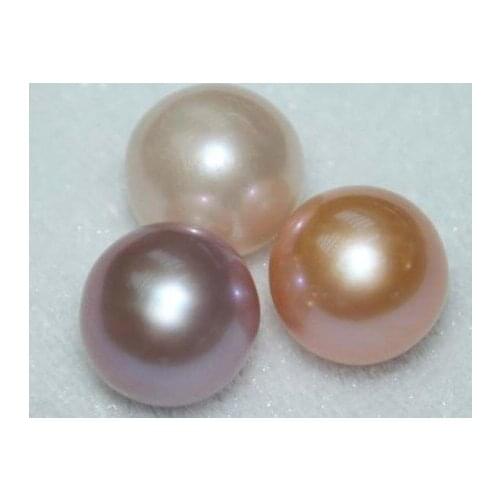 High Quality 7-7.5mm Round Beauty Luster 100% Genuine Freshwater Loose Pearl Beads, Sold by 100g