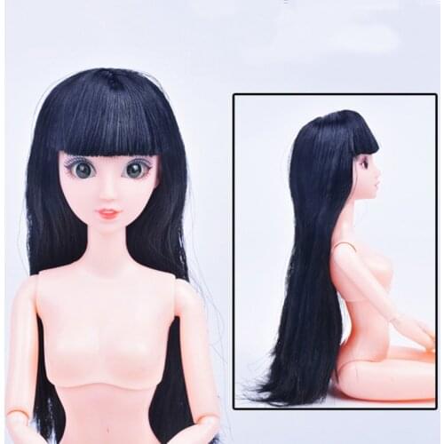 12 Moveable Joints DIY Doll Naked Body Female Figure Body Doll Princess Children Educational Doll Gifts Toy For Girls