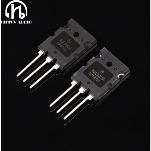 MJL1302A MJL3281A Triode 260V 15A 200W Silicon Power Bipolar Transistors MJL1302 MJL3281 HIFI audio amplifier