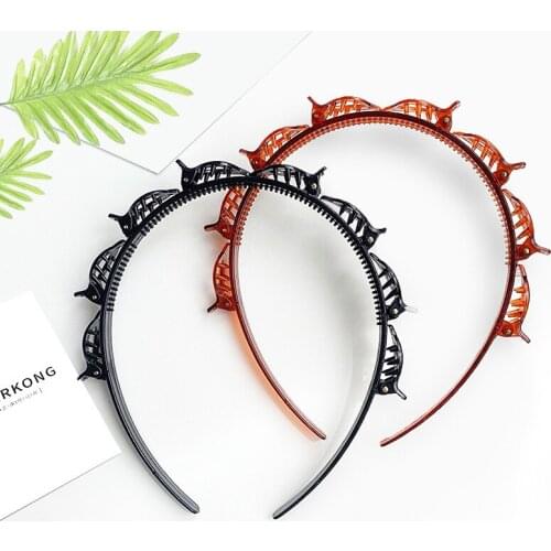 Multi Storey Braider Hair Clip Hairdo Bring Hair Clip Women Wisp Air Weave Hairpin Head Hoop Hairband Styling Tool