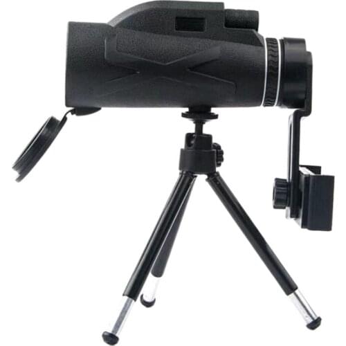 Monocular Telescope,Waterproof Monocular Scope with Smartphone Adapter Tripod for Wildlife Bird Watching Hiking Camping