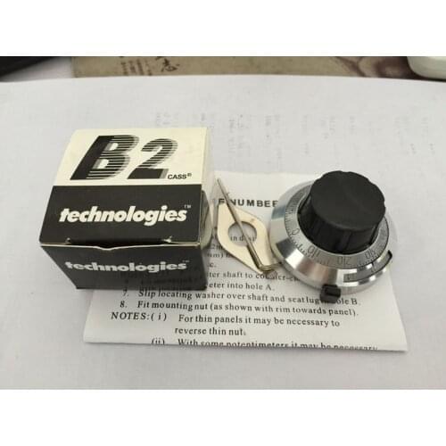 Promotional 46MM B2 precision potentiometer knob dial knob adjustable resistance multi-turn knob 3590S