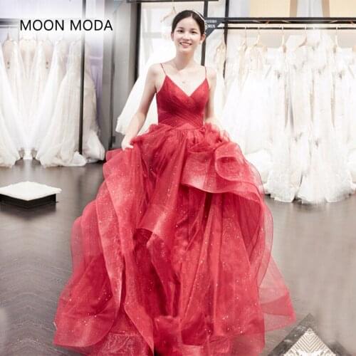 Sexy v-neck wedding dress backless 2020 bride simple plus size bridal gown real photo weddingdress vestido de noiva boho mermaid