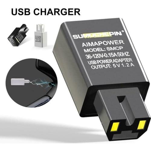 Universal Electric Motorcycle Ebike Mobile Phone USB Charger Adapter Sockets 36V-150V fast charger For Electric Motorcycle Ebik