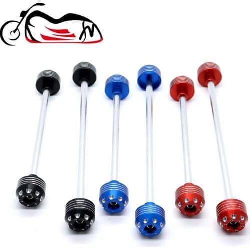 Rear Front Axle Fork Crash Sliders For YAMAHA MT-01 2005-2012, XJR1300 2007-2016 Motorcycle Wheel Protector XJR 1300 MT01