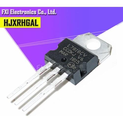 10PCS L7818CV L7818 TO-220 TO220 7818 LM7818 MC7818 stabilivolt voltage-regulator tube New original