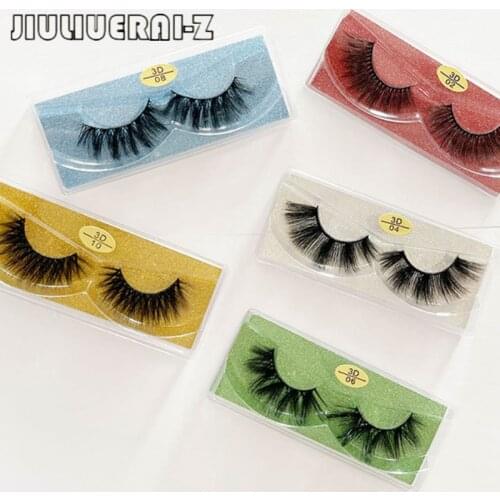 15 Pairs False Eyelashes Bundles 3D Mink Lashes Natural Volume Eyelash Styling Lifting Pads Packaging Case Boxes Free Shipping