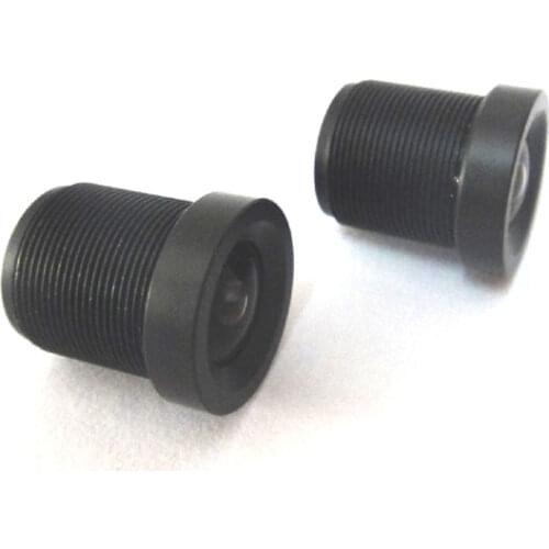 2pcs 3.6mm 92 Degree Wide Angle CCTV Camera Fixed IR Board Lens Focal for both 1/3" and 1/4" CCD