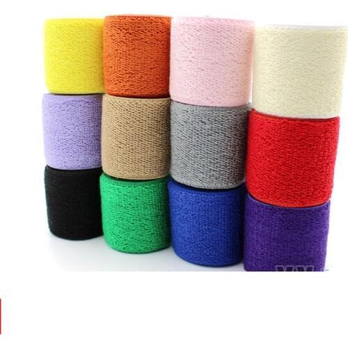 4.2-4.5cm width elastic webbing towel face 210yards total sports wear underwear belt elastic band wholesale