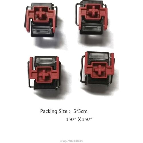 4Pcs Razer Red Optical Switches Hot Swap Switch for Razer Huntsman Elite Gaming Mechanical Keyboard Switches Mar24 21 Dropship