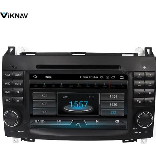 Android 2 din car radio for Benz A-class B-class W245 Sprinter 2004-2013 car audio multimedia player screen GPS navigation auto