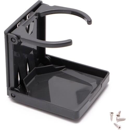 Car Auto Boat Fishing Box Folding Drink Cup Can Bottle Holder Stand Mount New 40GF