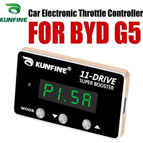 KUNFINE Car Electronic Throttle Controller Racing Accelerator Potent Booster For BYD G5 Tuning Parts Accessory 11 Drive