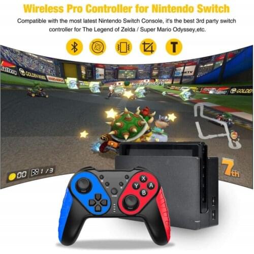 For Nintend Switch Pro Bluetooth Wireless Controller Remote Joystick For Nintend Switch Console Gamepad Handle
