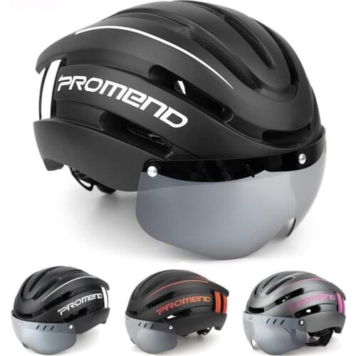 Casco de ciclismo PROMEND ligero, mountain bike dual mode bike, cascos de bicicleta mountain bike mountain bike race 57-62cm
