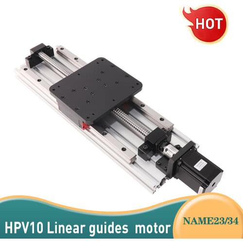 HPV10 Linear module ballscrew SFU1605 Effective Travel Stroke Lenght 1000 1100mm Timing Belt Linear Slide Guide Motion for 3D