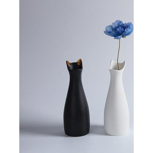 Creative simple ceramic vase table porch decoration home soft decoration gifts nordic decoration home living room decoration