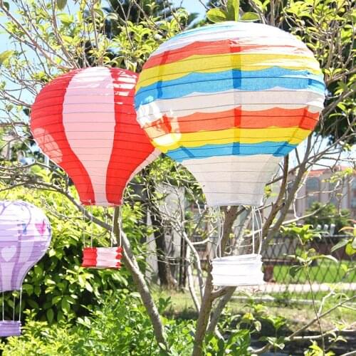 16inch 40cm Round Chinese Paper Lantern Wedding Birthday Party Christmas Halloween Home Living Room Decoration Hot Air Ballon