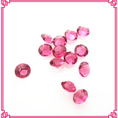 Hot Selling 100pcs 5mm 4mm Pink Crystal October Birthstone Floating Charms Living Glass Memory Lockets Charm DIY Jewelry