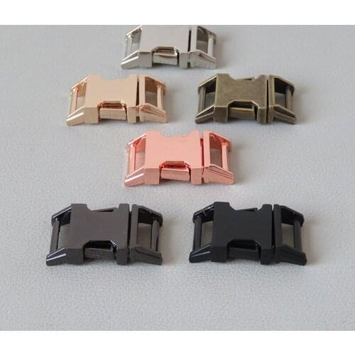 20Pcs/Lot Wholesale Metal Side Quick Release Buckles Inside Width 15mm For Dog Pet Collar Paracord Sewing Accessory High Quality