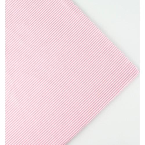 158cm half meter pink stripe print Cotton Quality Quilt Fabric Tissue Bundle bunting fabric Charm Sewing Handmade Textile Cloth