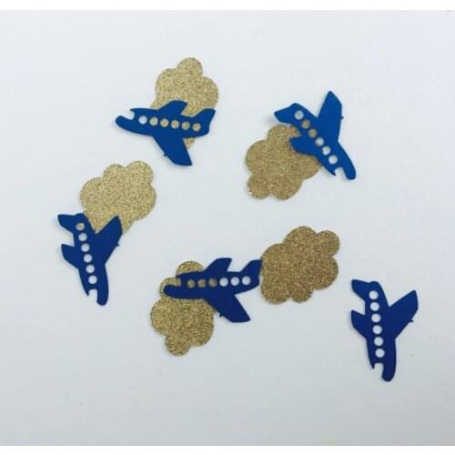 Travel the world Glitter airplane Confettis Table Scatters first birthday wedding baby bridal shower bachelorette party decor
