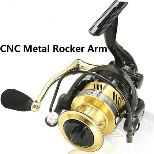 All metal fishing wheel spinning wheel fishing line throwing rod Lure sea rod wheel anchor fish fishing long throw fish wheel