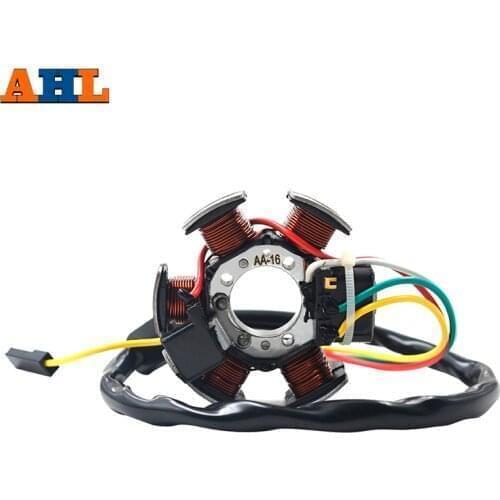 Motorcycle Generator Stator Plate Alternator Magnetic Coil For Motorhispania Furia RX RYZ50 MBK X-Limit X-Power 50