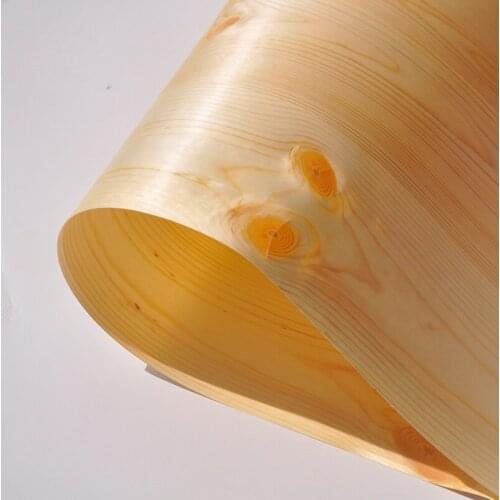 New Design Knotty Pine Wood Veneers Flooring DIY Furniture Natural Material Bedroom Chair Door Skin Size 250x58 Cm Table Veneer