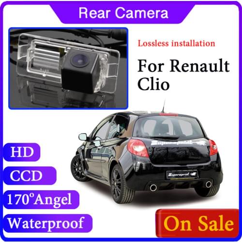 For Renault Clio 3 III 4 IV 2005~2019 High Quality Waterproof Camera