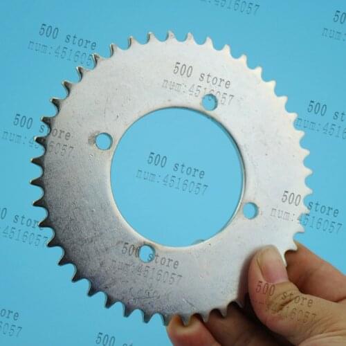 Rear Sprocket T8F 44T Silver 54mm 44 Tooth Mini Moto ATV Quad Dirt Pit Pocket Bike Parts Moped Scooter