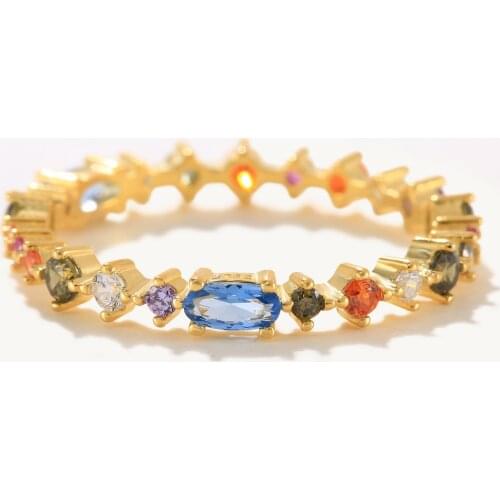 CANNER Flower Triangular Polar Heart Petal Chain Ring 925 Sterling Silver Luxury Jewelry Rings For Women Anillos Rings Bijoux