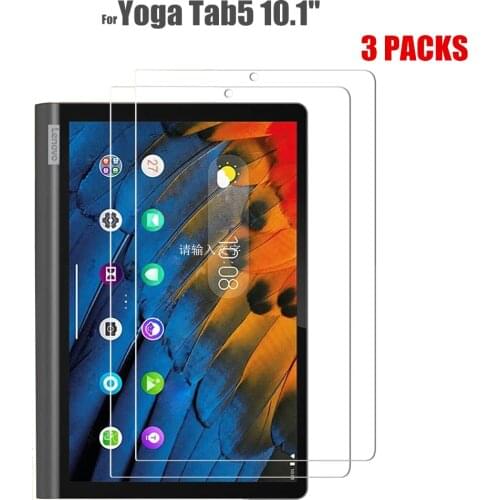 3 Packs Glass Protector for Lenovo Yoga Tab5 Screen Protector 9H Hardness for Lenovo Yoga Tab 5 YT-X705F Screen Protective Film