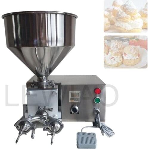 Puff Core Injection Machine And Cream Puff Injector Machine Cream Filling Machine