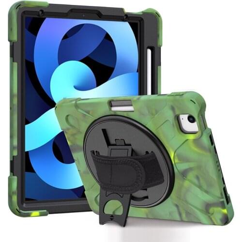 Kids Safe Shockproof Stand Smart Case For iPad Air 4 10.9 inch 2020 Tablet Protective Cover Shoulder Strap For iPad Air4 10.9