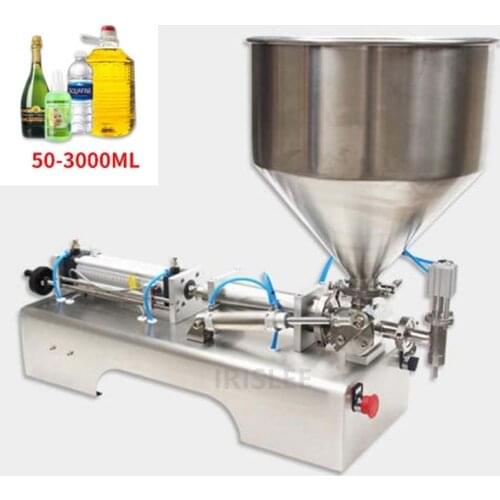 50-3000ML Electric Pneumatic Double Head Liquid Filling Machine Shampoo Gel Water Wine Milk Coffee Beverage Filling Machine