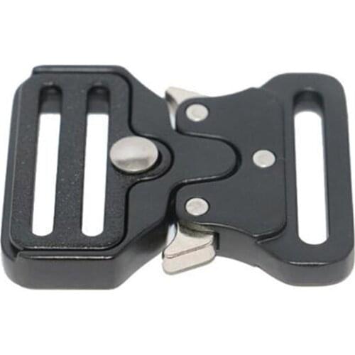 Webbing Bag Strap Metal Buckles Side Quick Release Buckle Shackle Belt Clip Clasp DIY Bags Accessories