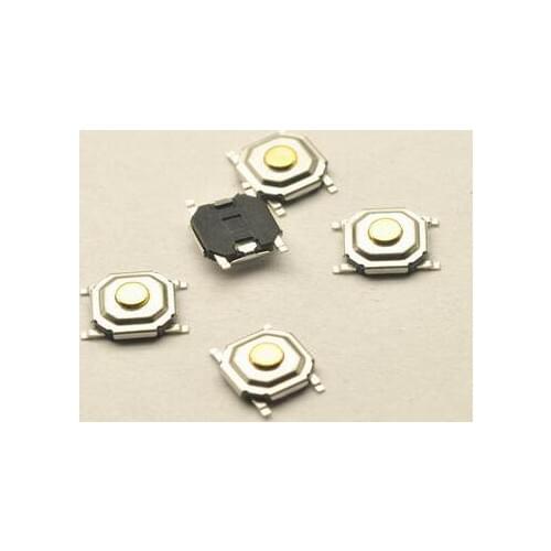 50PCS 5.2*5.2*1.5mm 4 PIN SMT SMD Metal Tactile Push Button Switch Tact Switch Great Quality