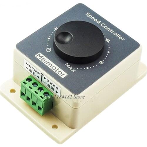 20A 12V24V48V Modulator Pulse WidthDC Motor Governor 775 High Power Motor Waterproof Control Adjustment Switch