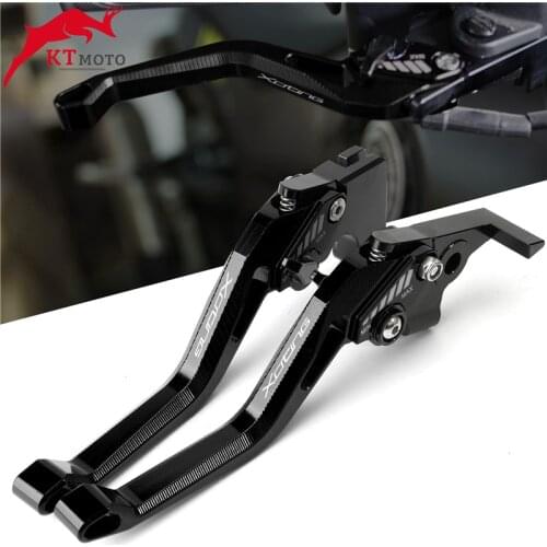 For Kymco Xciting 250 300 400 400i 500 S400 S400i 250r CNC Aluminum New Adjustable 3D Rhombus Motorcycle Brake Clutch Levers